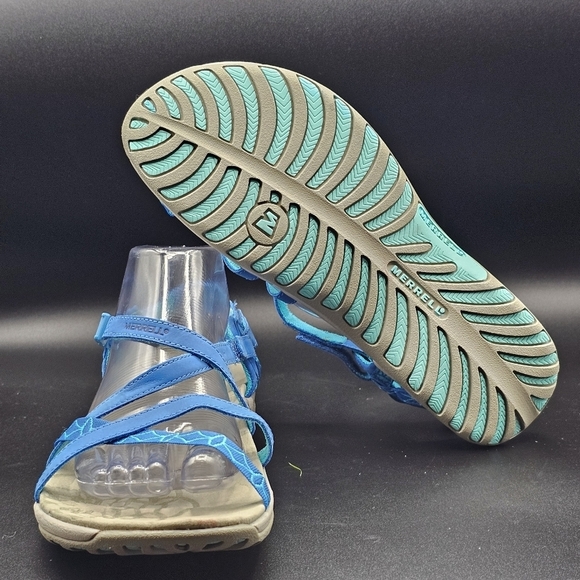 Merrell Women's Blue Sandals - Picture 9 of 10